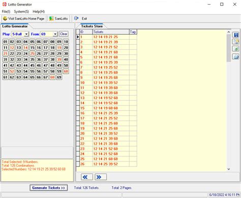 Download the Best Free Lottery Software .